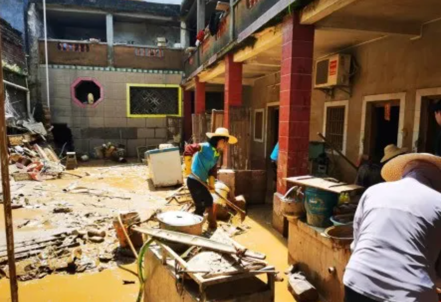 蕉嶺戰洪記：固特集團同舟共濟，共筑災后重建希望之路